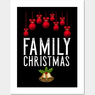 Family Christmas Xmas Gift Posters and Art